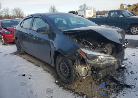 2014 Toyota Corolla L z USA, uszkodzony, nr VIN 2T1BURHE4EC185426